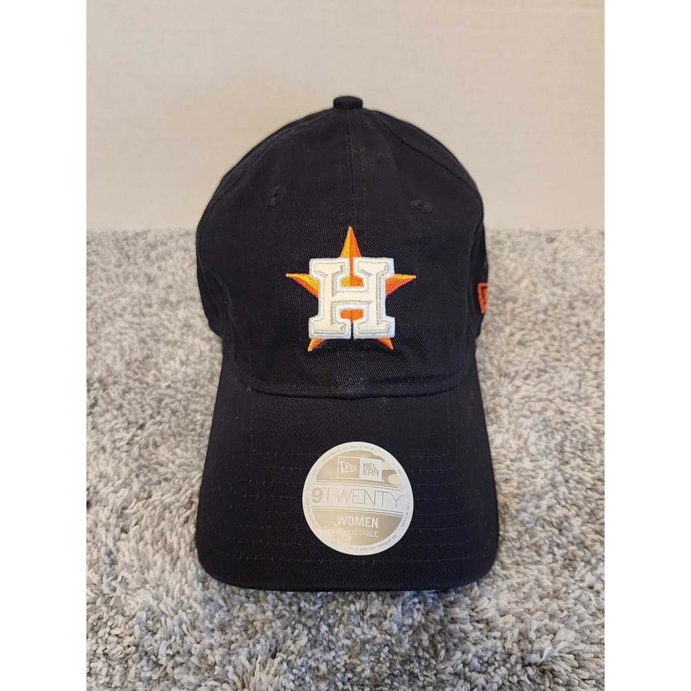 New Era 9Twenty Houston Astros MLB Women's Adjustable Strapback Cap Hat Navy NWT